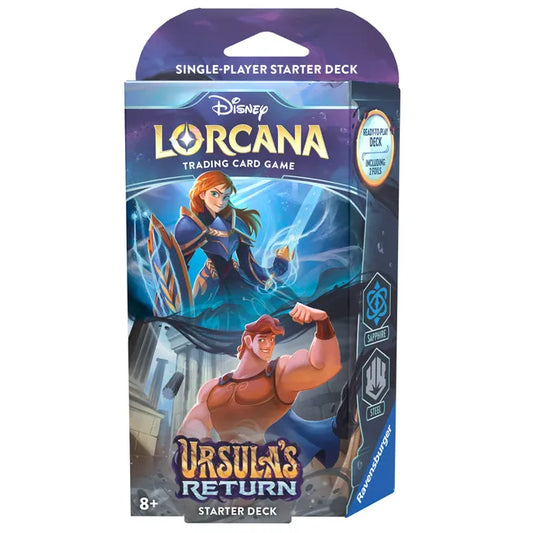Disney Lorcana: Ursula's Return Starter Deck (Sapphire & Steel) - Ursula's Return (4)