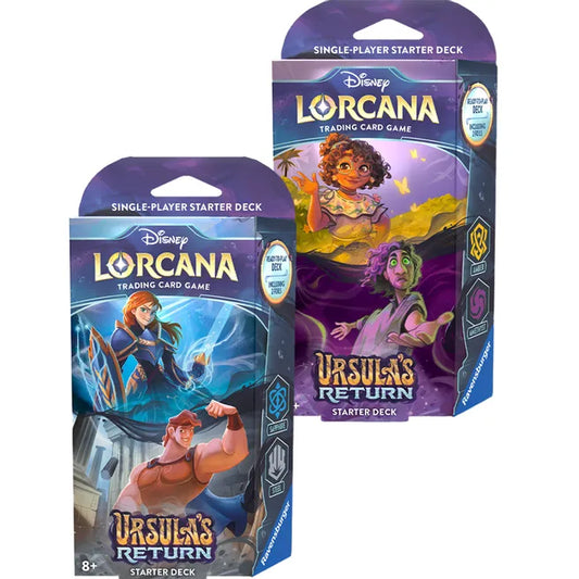 Disney Lorcana: Ursula’s Return - Starter Deck (Set of 2)