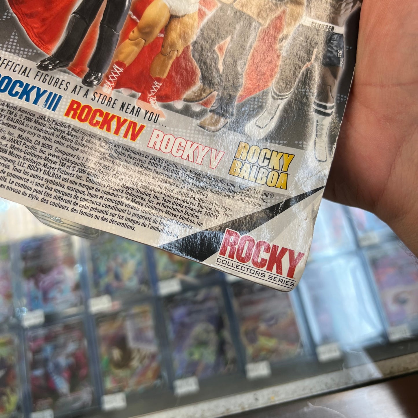 Rocky III - Paulie - Ringside Gear - (Rocky Collector Series) - 2006 - yellow box
