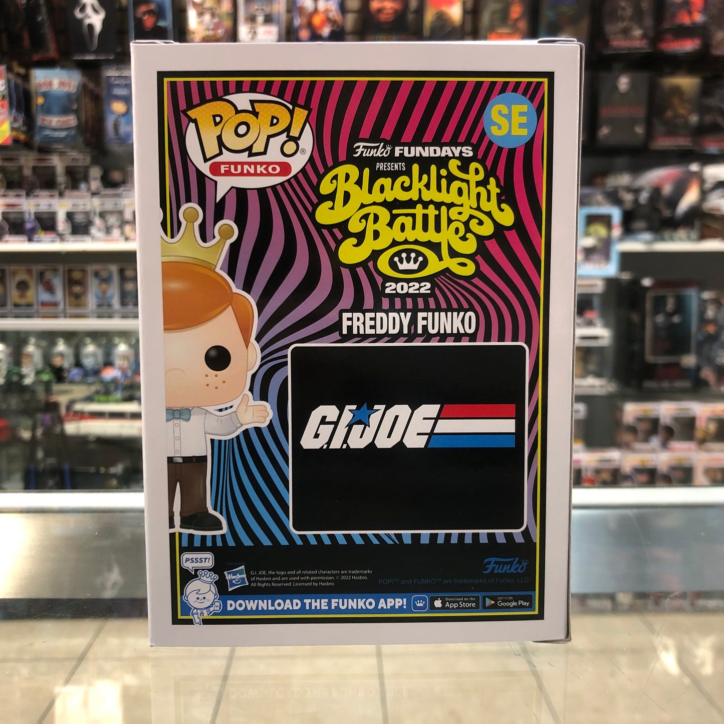 Funko Pop! Freddy Funko as Destro - Blacklight Battle 2022 - SE