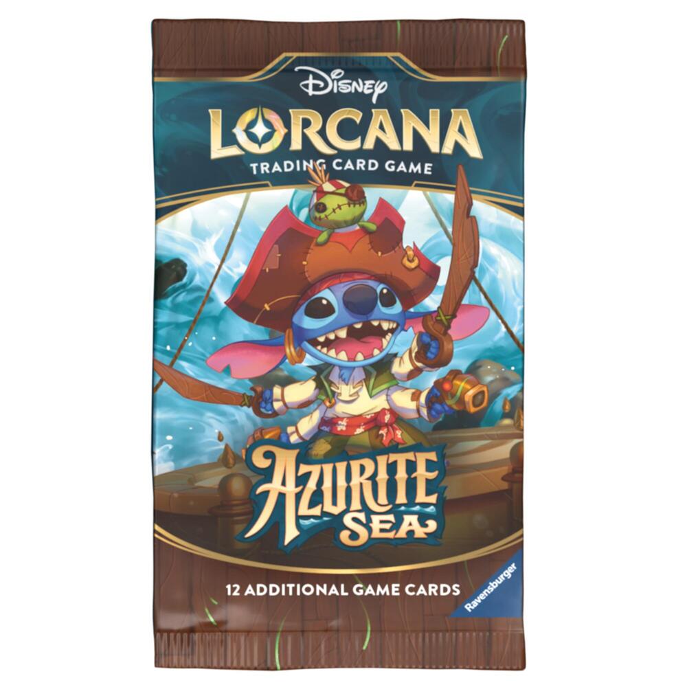 Disney Lorcana: Azurite Sea Booster Pack Disney Lorcana: Azurite Sea Booster Pack