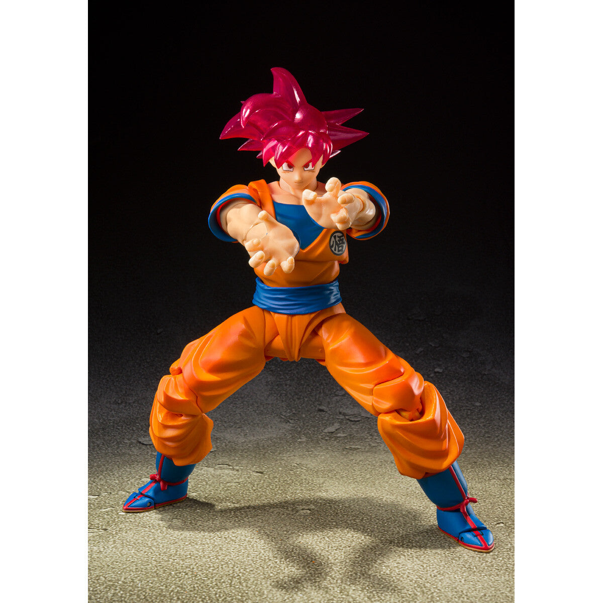 S.H. Figuarts - Dragon Ball Super - Super Saiyan God SON GOKU Event Exclusive Color Edition SDCC 2021 (OPEN BOX)
