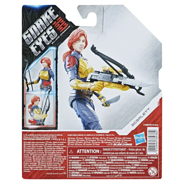 Snake Eyes: G.I. Joe Origins - Scarlett - 6" Action Figure