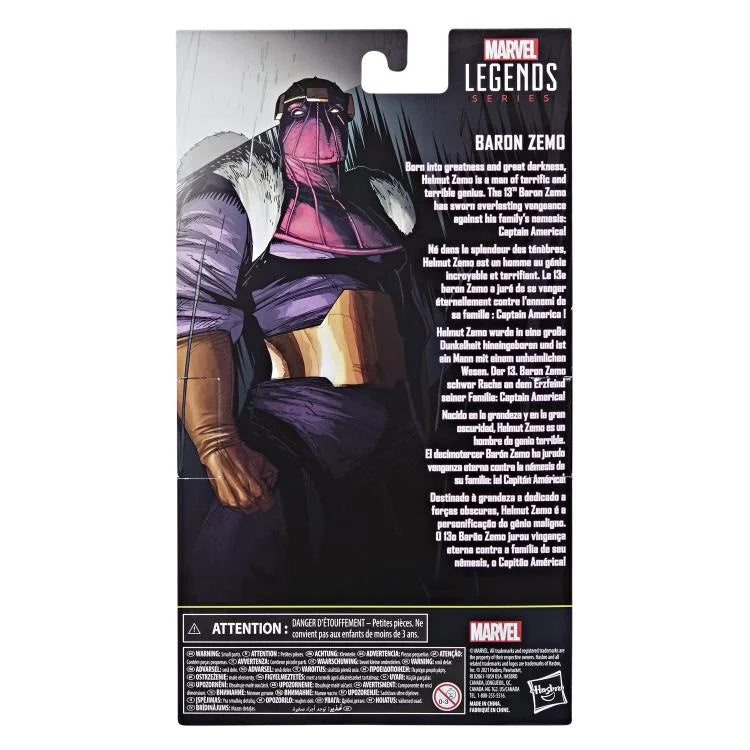 Marvel Legends - Super Villains - Baron Zemo Action Figure