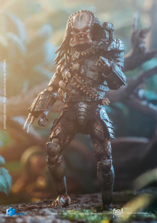 HIYA TOYS Predator Jungle Predator (Open Mouth) 1:18 Scale PX Previews Exclusive Figure