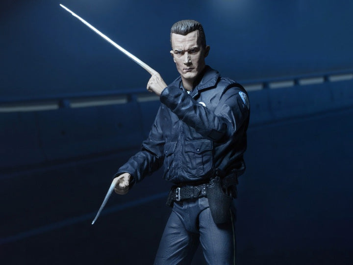 NECA - Terminator 2 - Judgement Day - T-1000 Motorcycle Cop - Action Figure