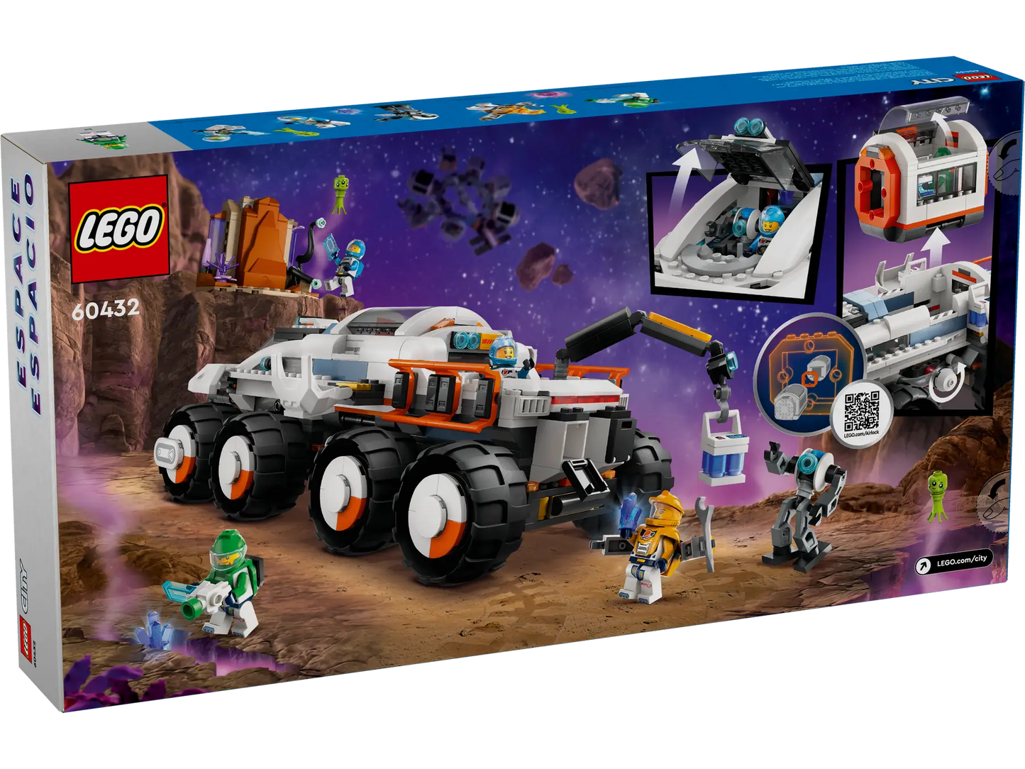 LEGO - CITY - Command Rover and Crane Loader - 60432