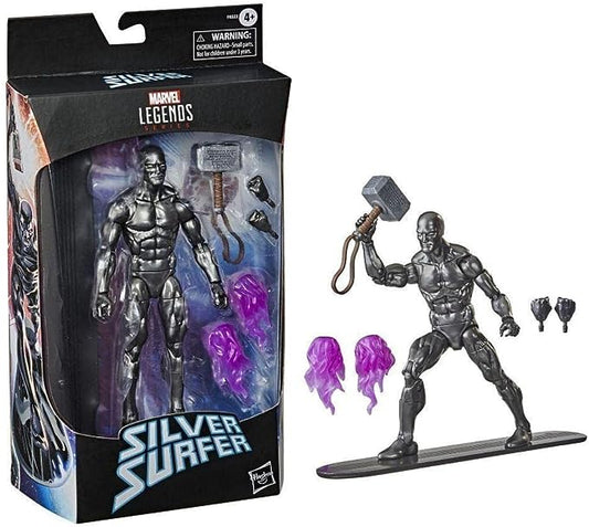 Marvel Legends - Silver Surfer (Obsidian Surfer) The Fallen One (OPEN BOX)