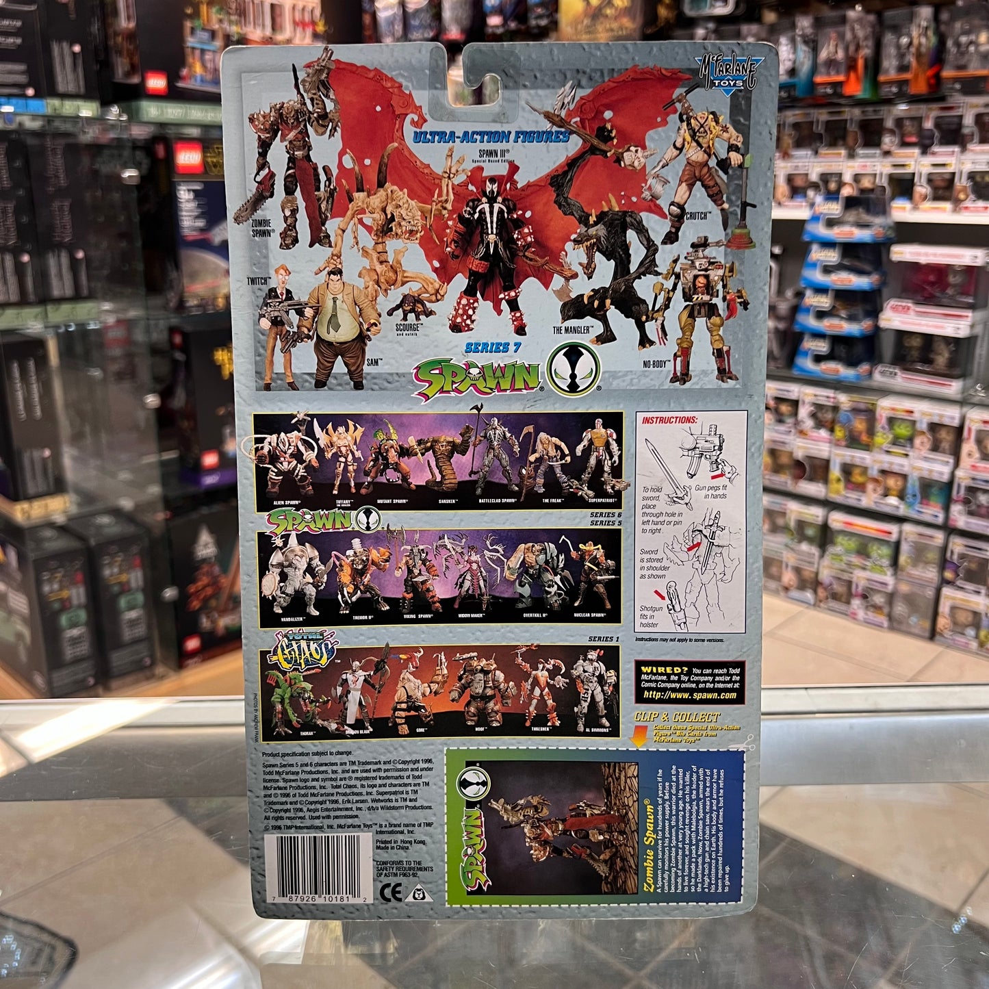 Todd McFarlane's - Spawn - Zombie Spawn - Series 7 - Ultra Action Figures - McFarlane Toys