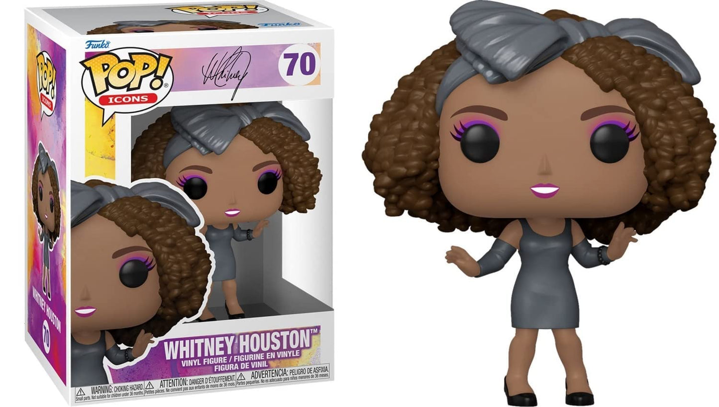 Funko Pop! ICONS Rocks - Whitney Houston - 70
