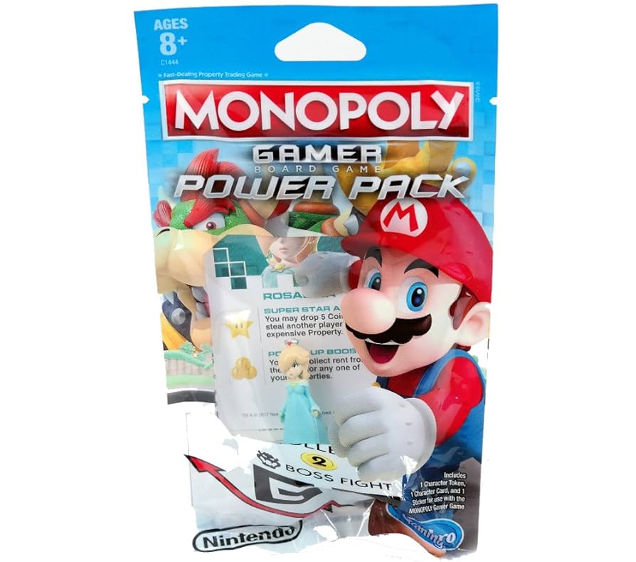Monopoly Gamer Board Game Power Pack Rosalina