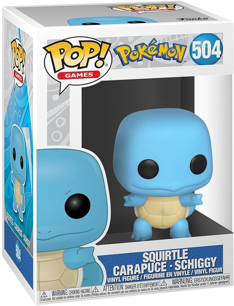 Funko Pop! Games - Pokémon - Squirtle - 504