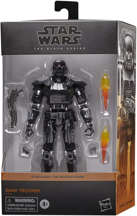 Star Wars The Black Series Dark Trooper Toy 6-Inch-Scale The Mandalorian Collectible Action Figure - 28