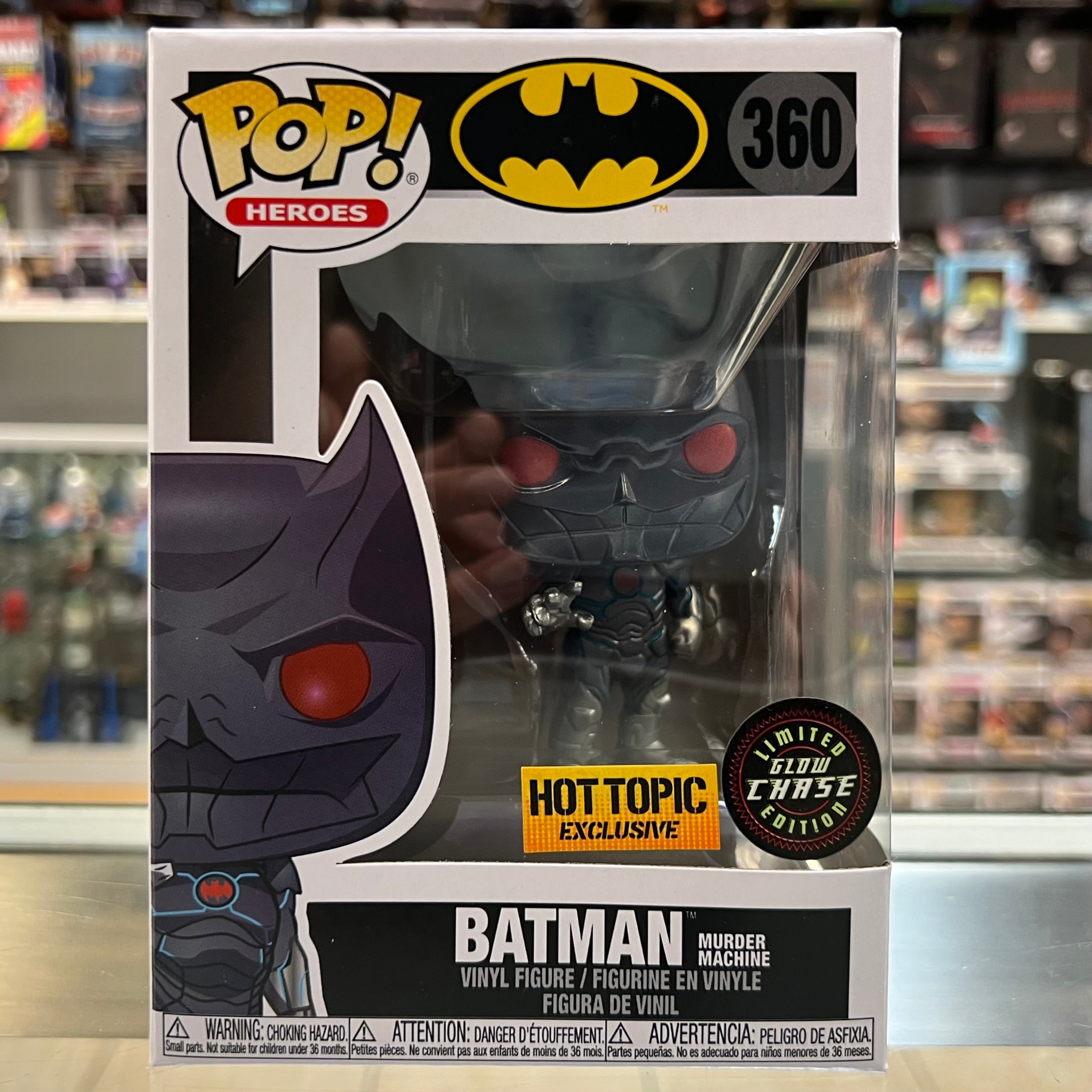 Funko POP! Batman 360 – Murder Machine Edition Limitée Figurine Vinyle 9 Cm