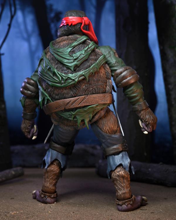 NECA - Universal Monsters x Teenage Mutant Ninja Turtles Ultimate Raphael as Wolfman