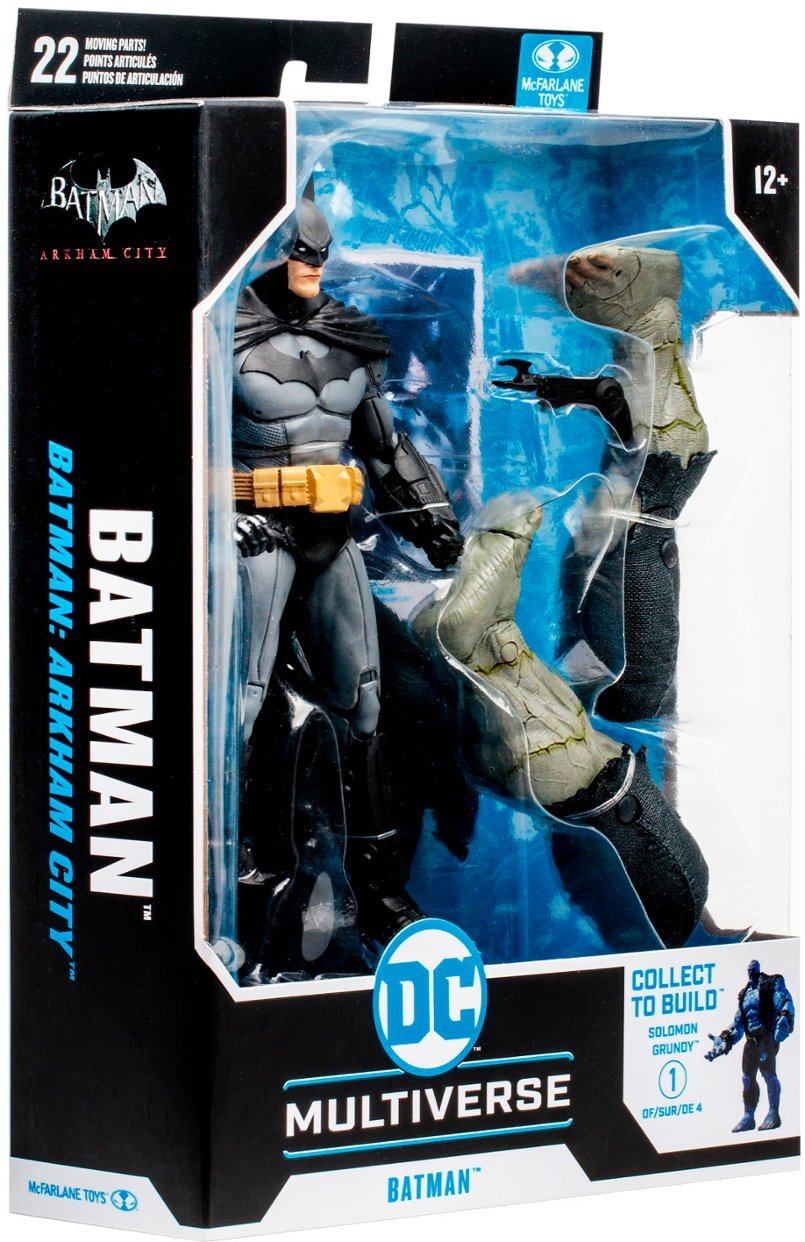 McFarlane Toys - DC Gaming Arkham City Build-A-Solomon Grundy 7" Batman Figure