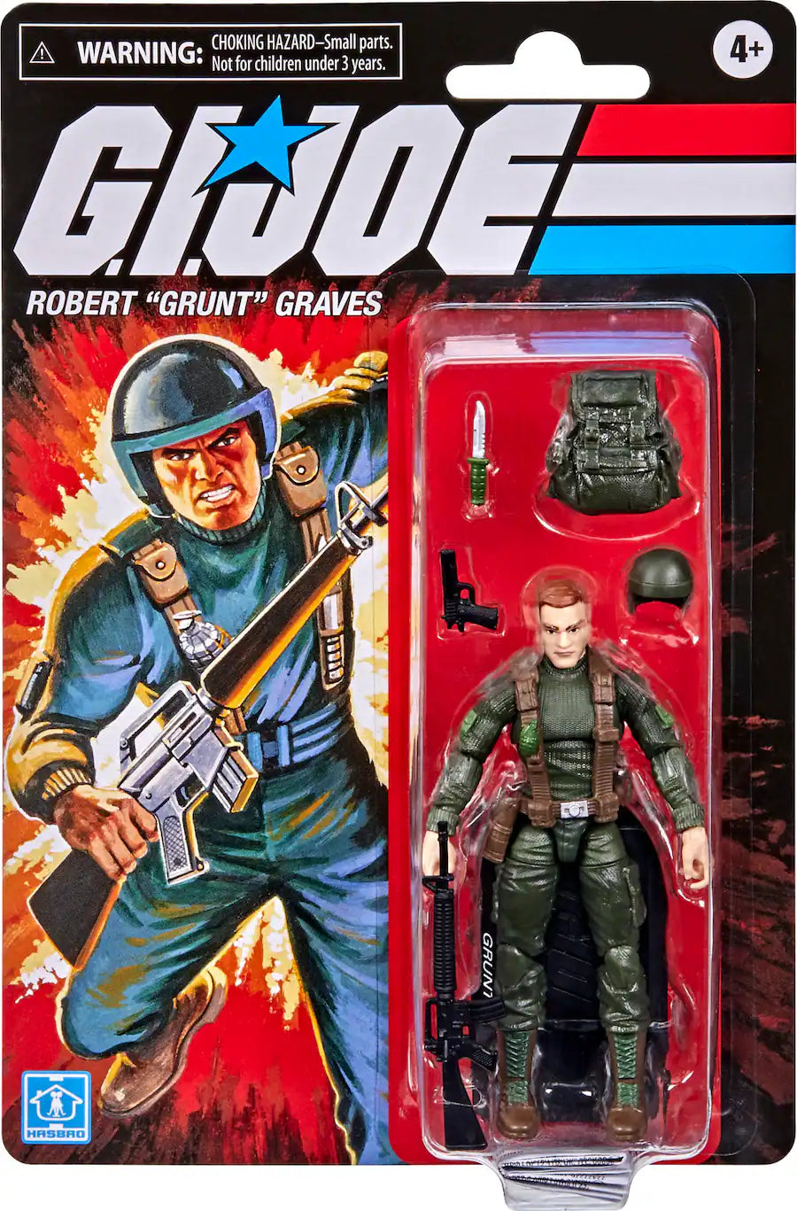 G.I. Joe Retro Collection - Robert Grunt Graves - 3.75" Action Figure
