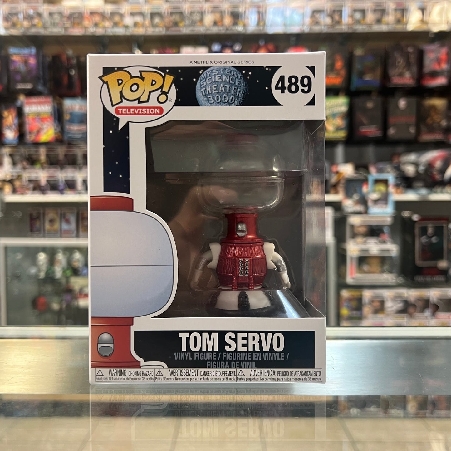 Funko Pop! Television - Mystery Science Theater 3000 - Tom Servo - 489