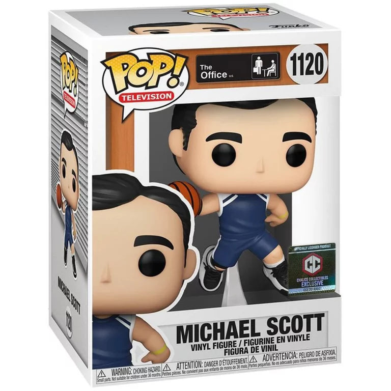 Funko Pop! Television - The Office - Michael Scott - 1120 (CC Exclusive) Basketball