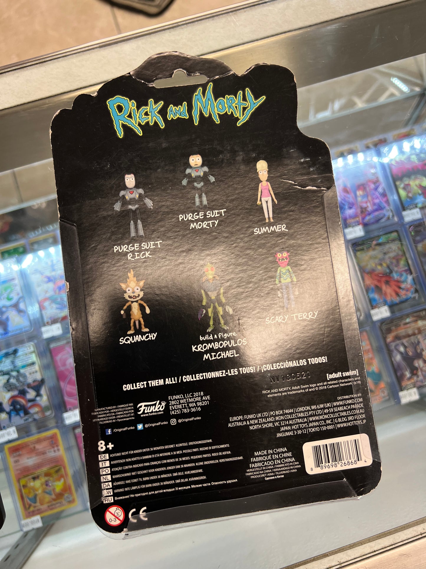 Rick and Morty - Squanchy - Action Figure - Krombopulos Michael Build a Figure Wave - 2018 - Funko