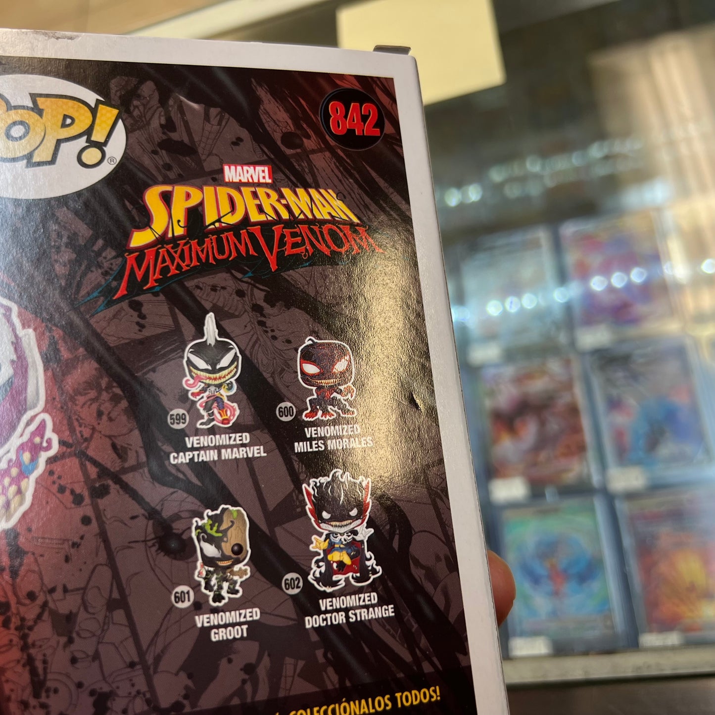 Funko Pop! Marvel - Venomized Ironheart - Spider-Man Maximum Venom - Exclusive Glow Chase 842