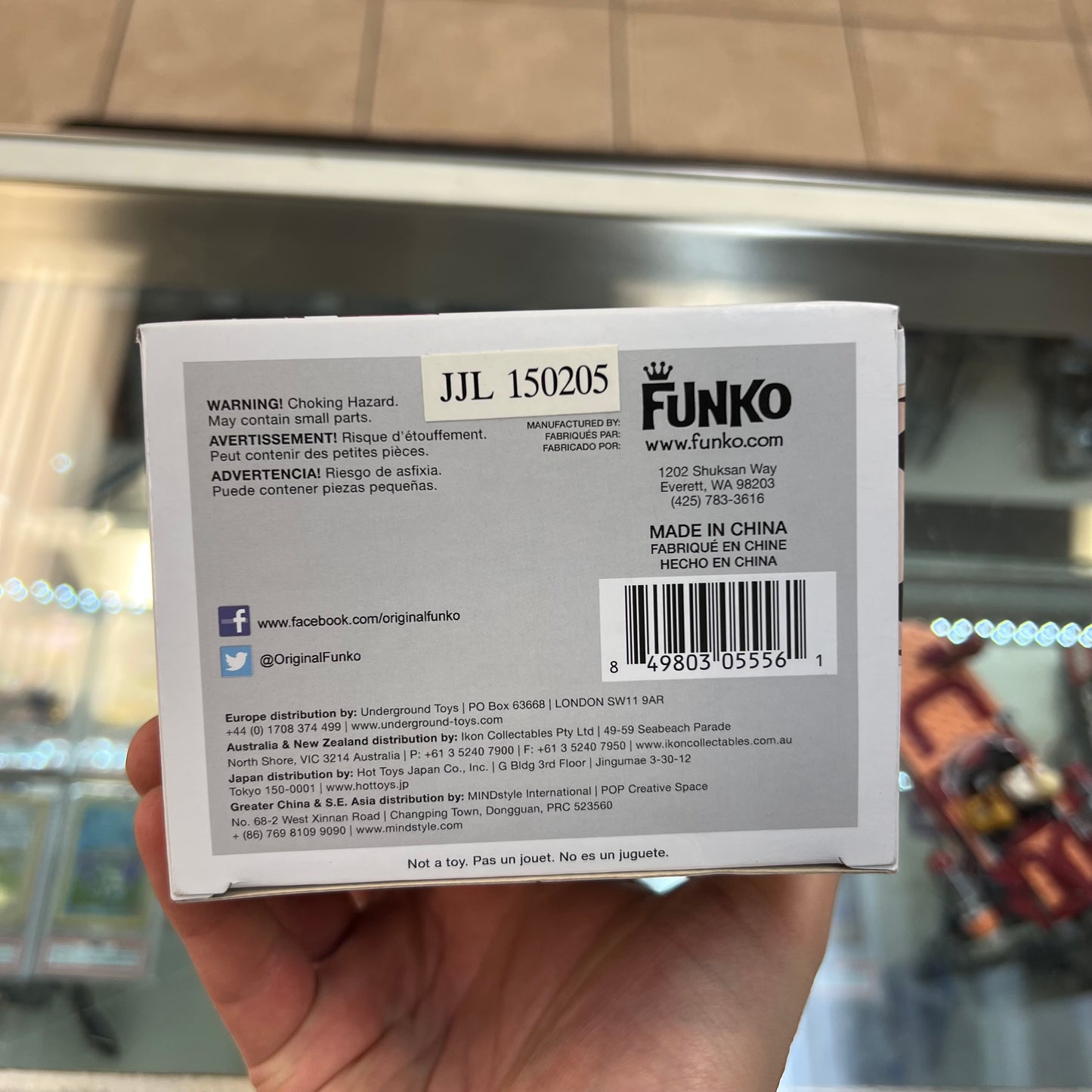 Funko Pop Television: The Flash - The Flash: Unmasked #214 (SDCC 2015 Official Sticker)