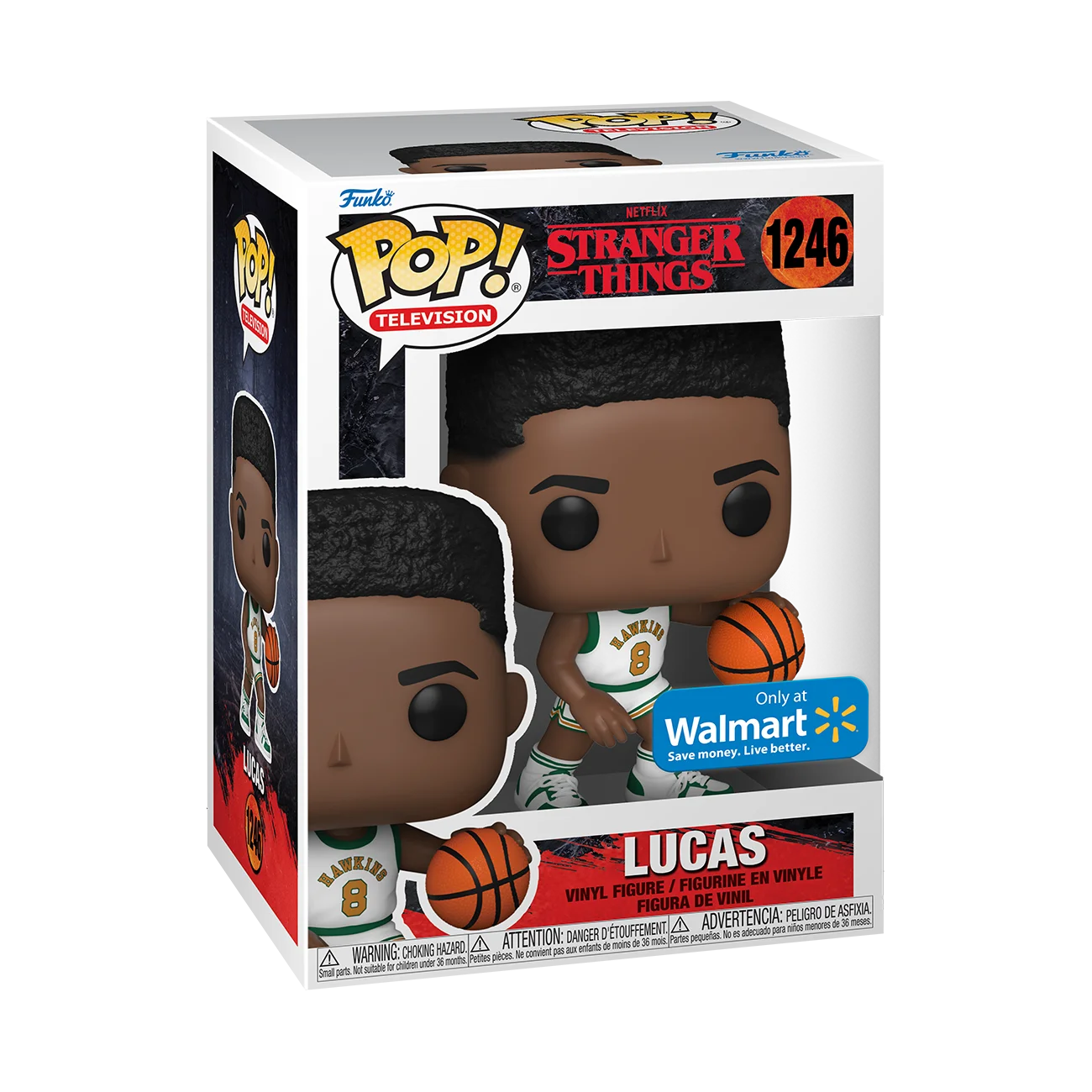 Funko Pop! Television - Stranger Things - Lucas - 1246 (Walmart Exclusive)