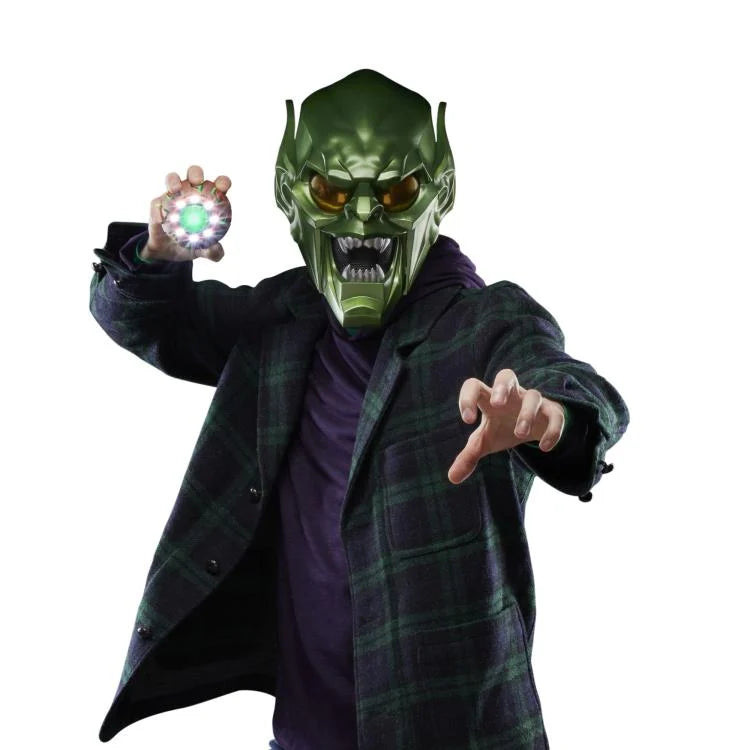 Spider-Man: No Way Home Marvel Legends Green Goblin 1:1 Scale Wearable Helmet