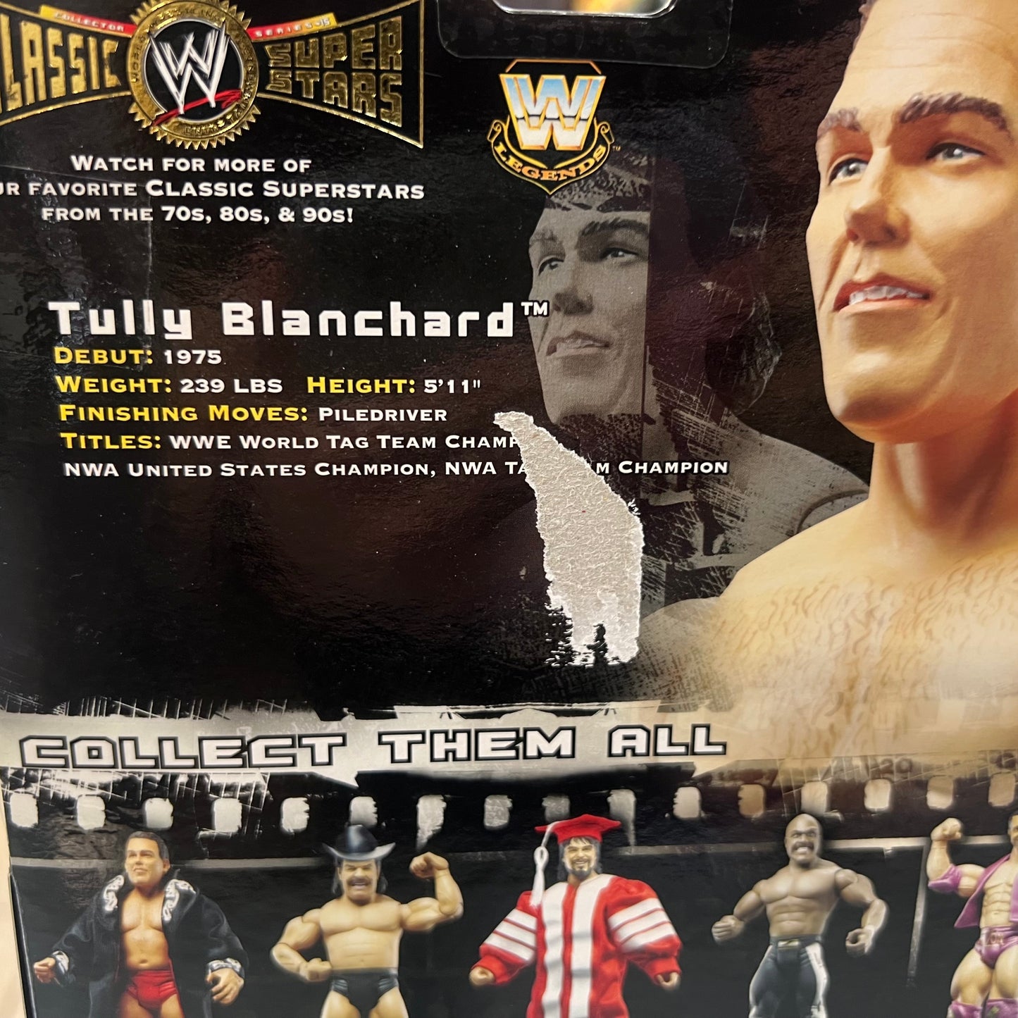 WWE CLASSIC SUPER STARS - TULLY BLANCHARD - COLLECTOR SERIES #15 - 2007