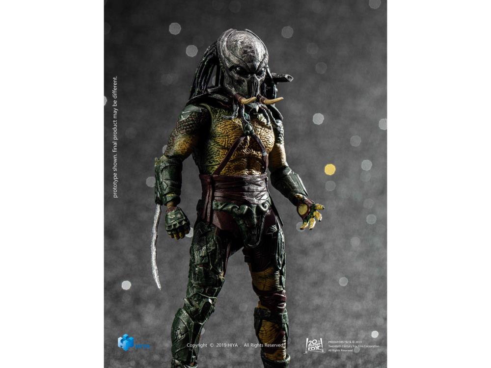 Hiya Toys Predators: Tracker Predator 1:18 Scale Action Figure PX Exclusive