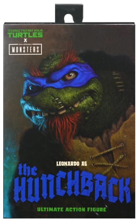 NECA - Universal Monsters x Teenage Mutant Ninja Turtles Ultimate Leonardo as The Hunchback