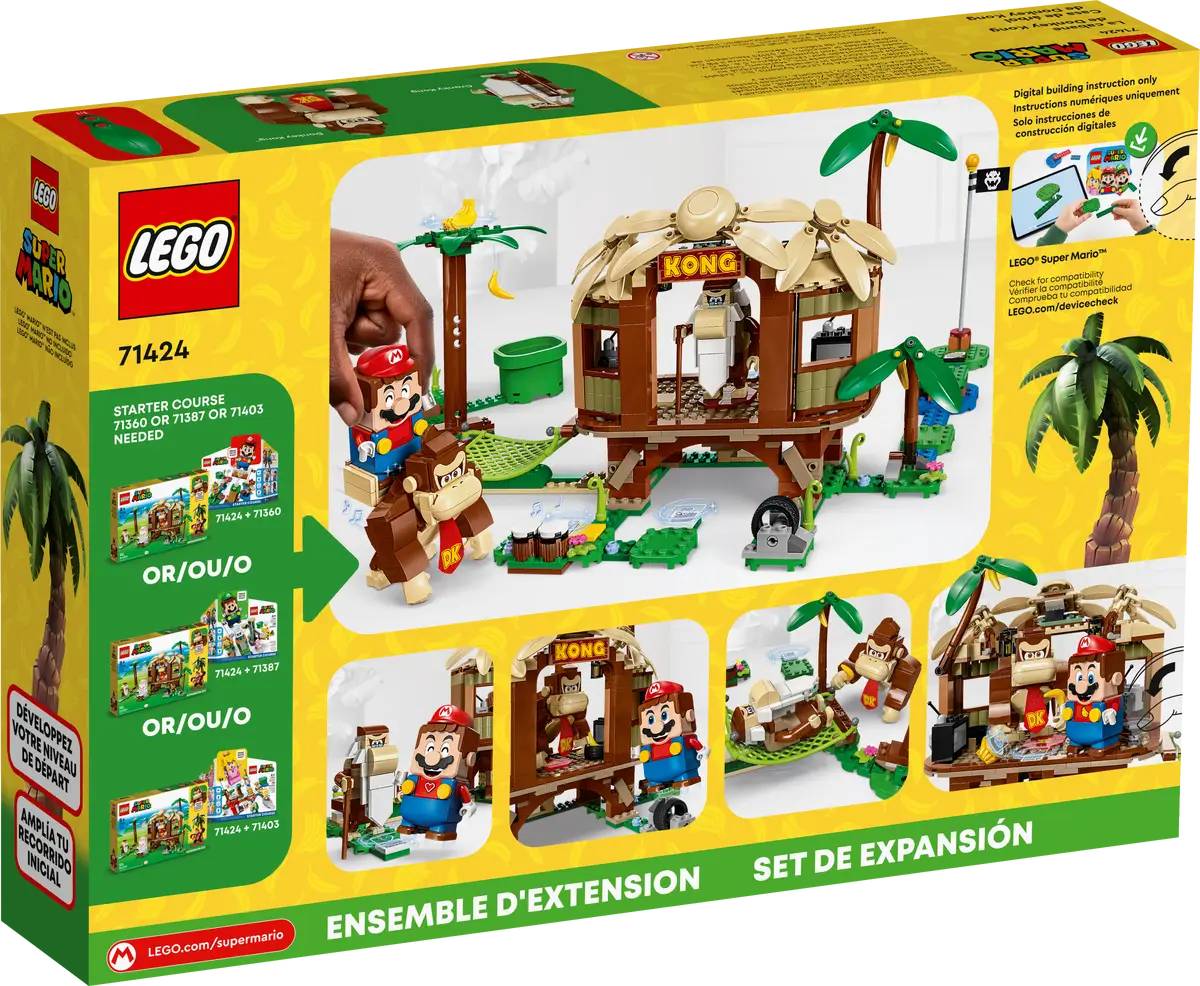 LEGO - Super Mario - Donkey Kong's Tree House Expansion Set - 71424