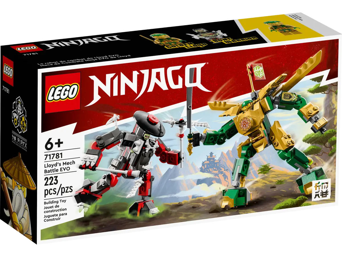 LEGO Ninjago - Lloyd’s Mech Battle EVO - 71781 (RETIRED)