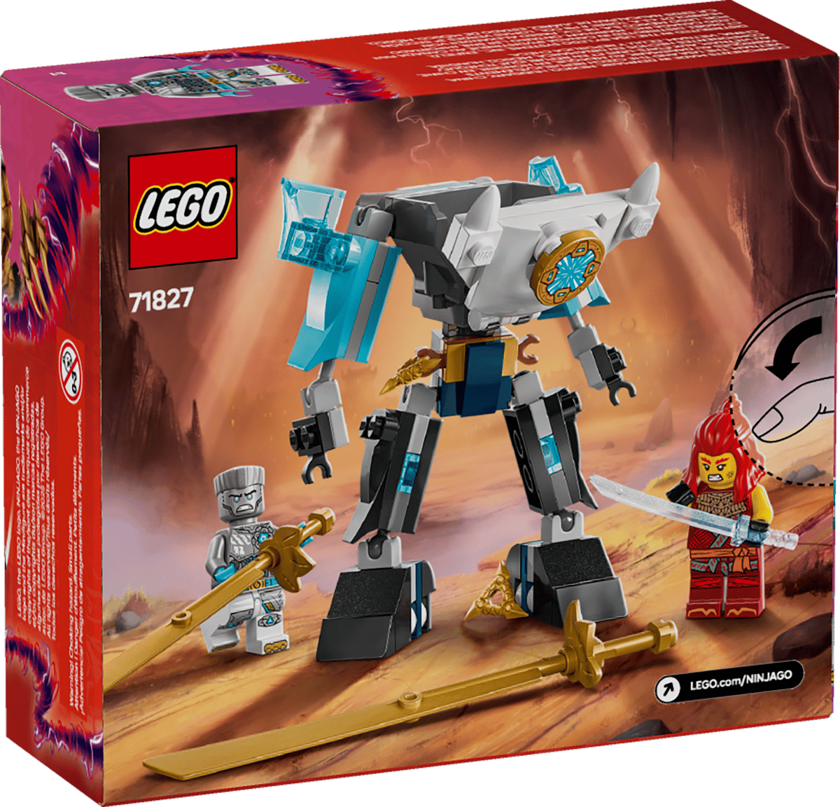 LEGO NINJAGO - Zane's Battle Suit Mech - 71827