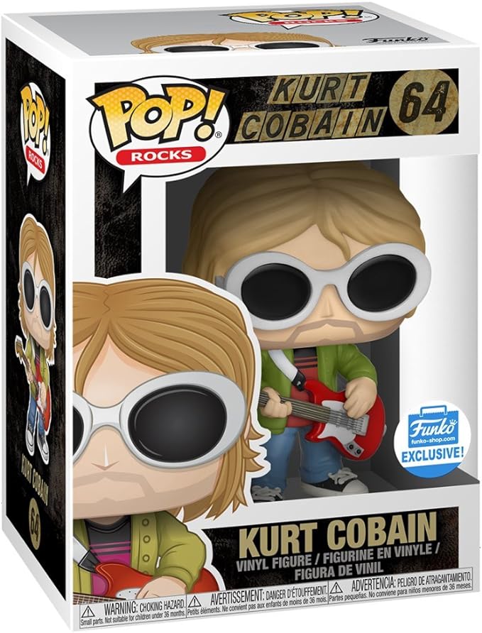 Funko Pop! Rocks - Kurt Cobain - Funko Exclusive - 64