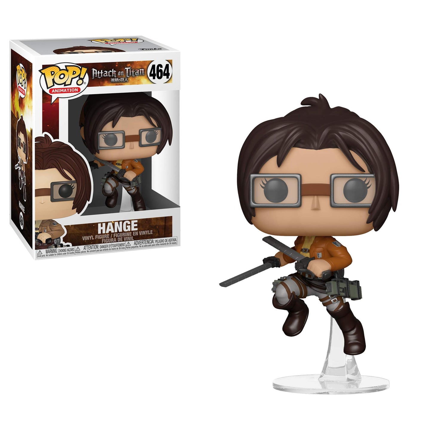 Funko Pop! Animation - Attack On Titan - Hange - 464