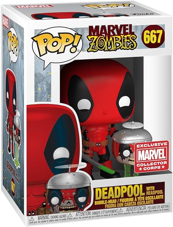 Funko Pop! Marvel - Deadpool with Headpool - 667