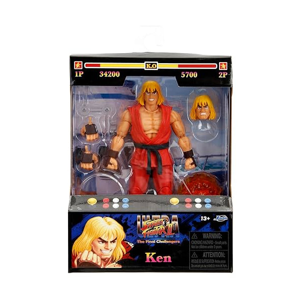 Ultra Street Fighter II: The Final Challengers Ken 1/12 Scale Action Figure