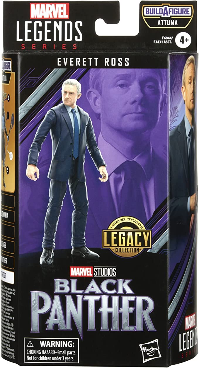 Marvel Legends Series Black Panther Legacy Collection Everett Ross - Attuma Wave
