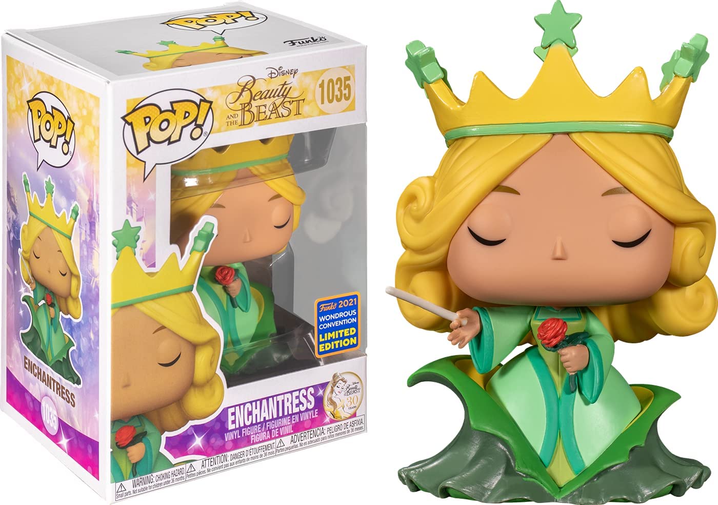 Funko Pop! Disney - Enchantress Wondercon exclusive - Beauty and the Beast - 1035