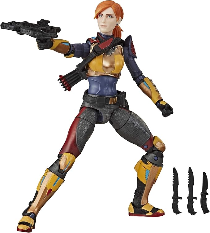 G.I. Joe Classified Series - Scarlett - 05 (Blue Deco/Lighter Hair)