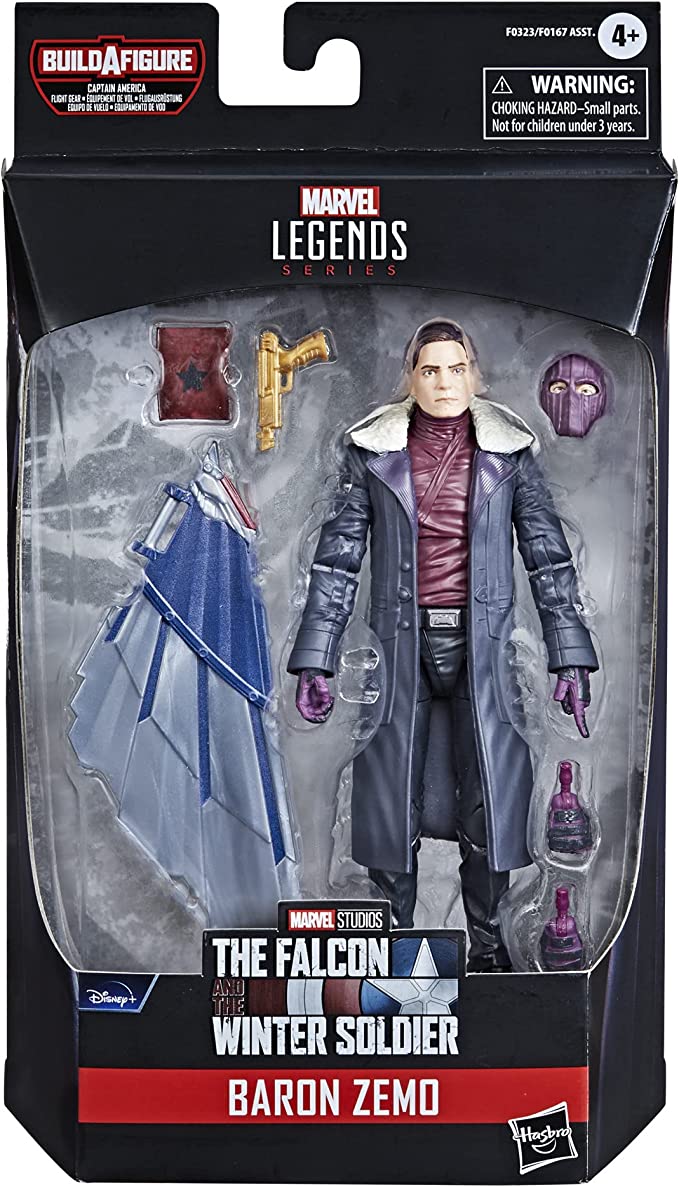 Avengers Hasbro Marvel Legends Series 6-inch Action Figure Toy Baron Zemo