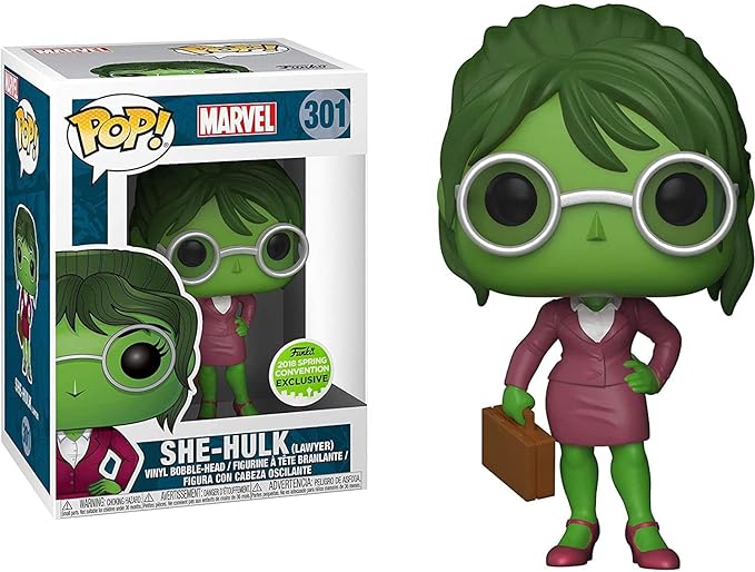 Funko Pop! - Marvel - SHE-HULK -(Lawyer) - 2018 Spring Convention - 301