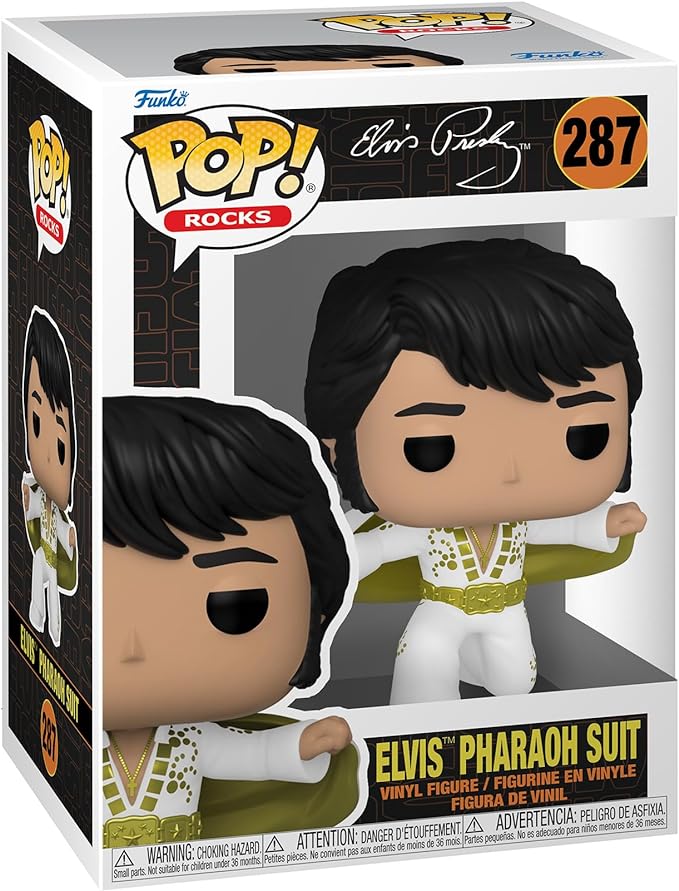 Funko Pop! Rocks - Elvis Pharaoh Suit - 287