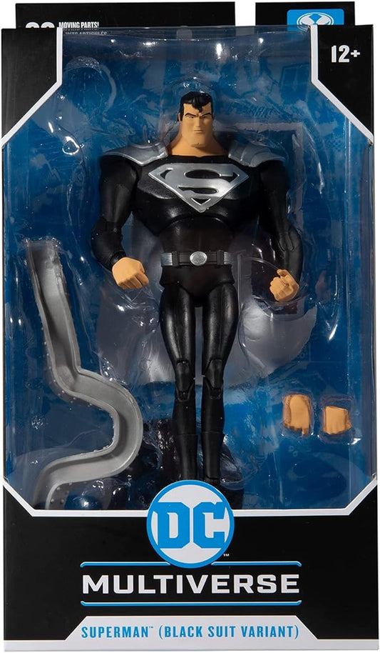 DC Multiverse - Superman (Black Suit Variant) - Superman The Animated Series - 7in Figure