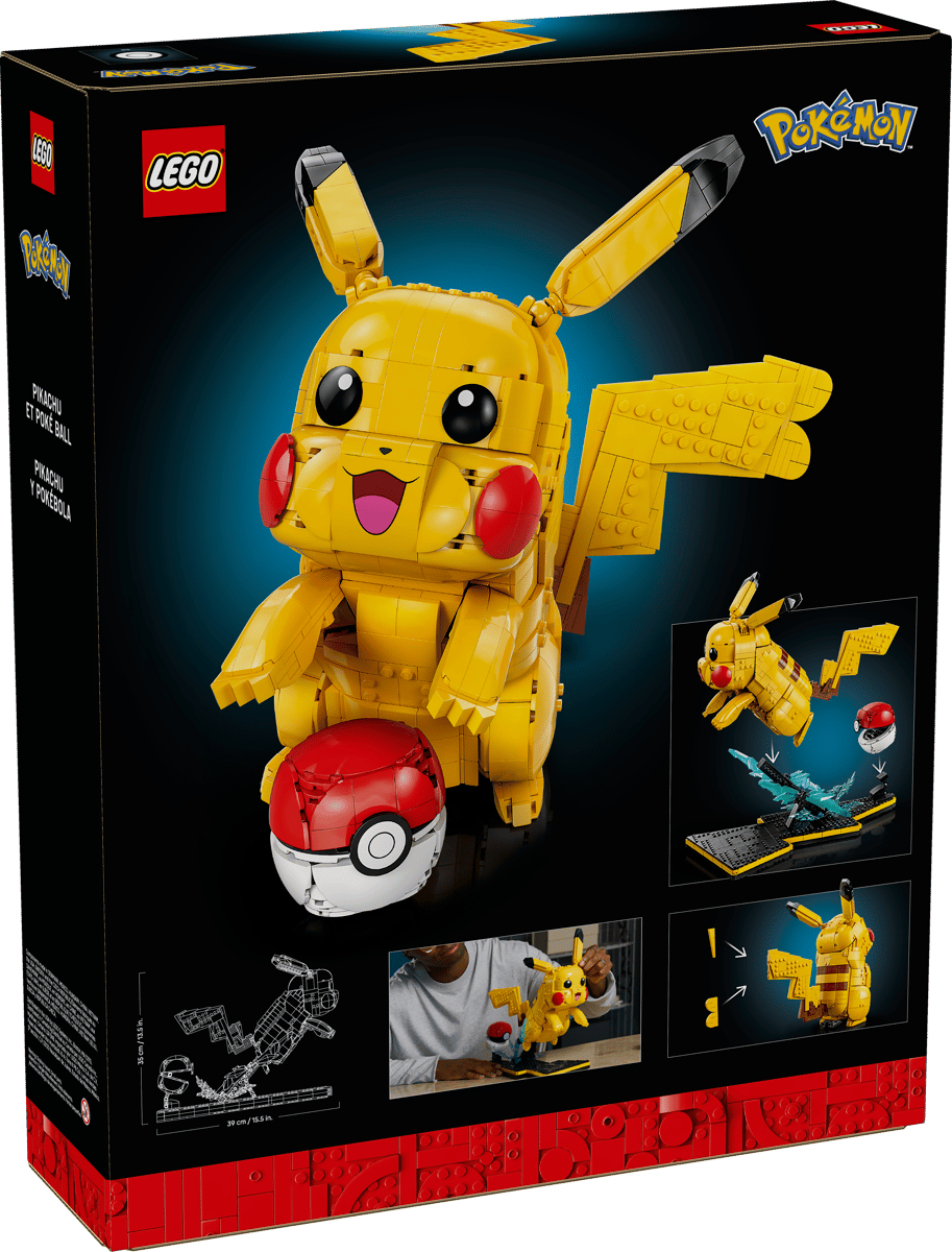 LEGO Pokémon - Pikachu and Poké Ball - 72152