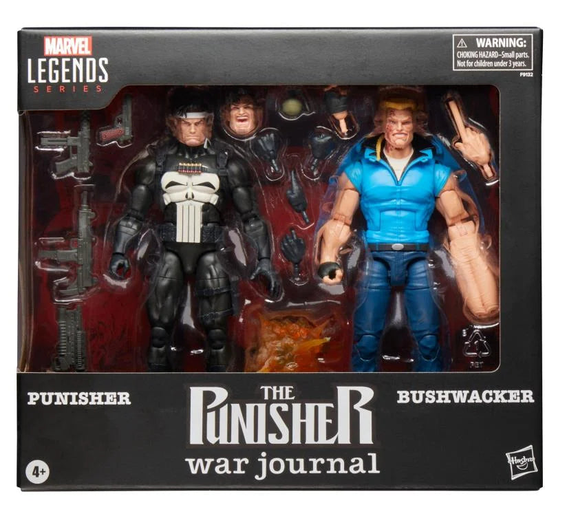 Marvel Legends - The Punisher War Journal - Punisher and Bushwacker Action Figure Two-Pack