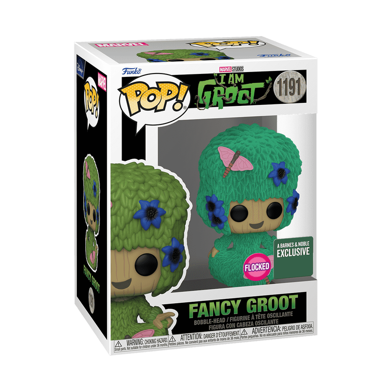 Funko Pop! I am Groot - Fancy Groot Flocked - 1191