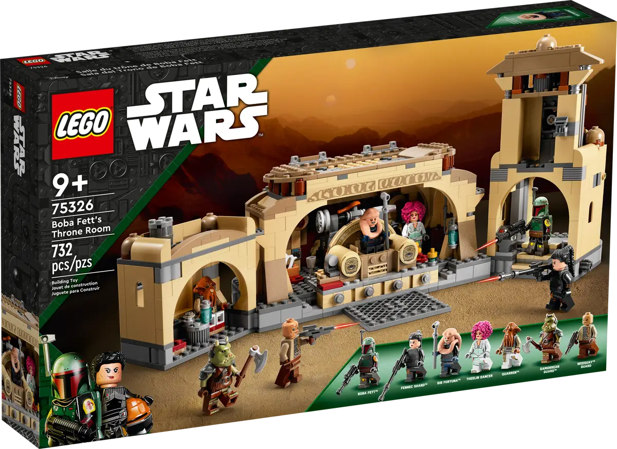 LEGO Star Wars - Boba Fett's Throne Room - 75326 (RETIRED)