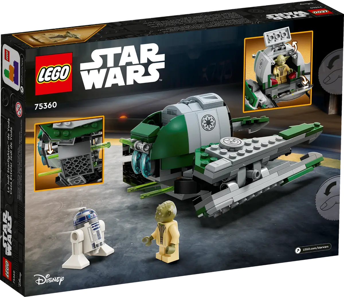 LEGO Star Wars - Yoda's Jedi Starfighter - 75360